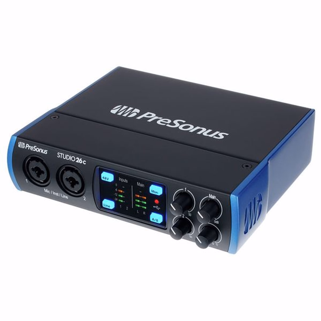 Interface de Áudio Presonus Studio 26c