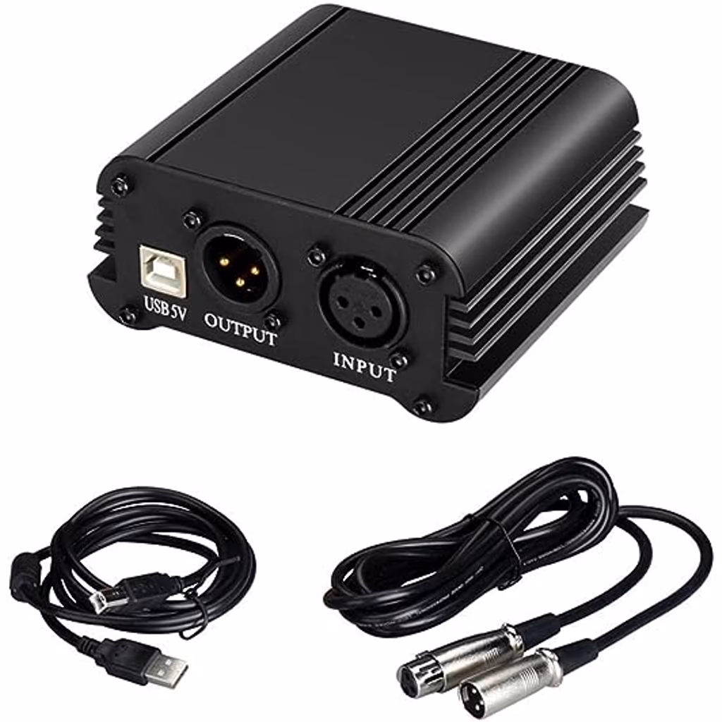 Fonte de Alimentação Phantom Power de 48V
