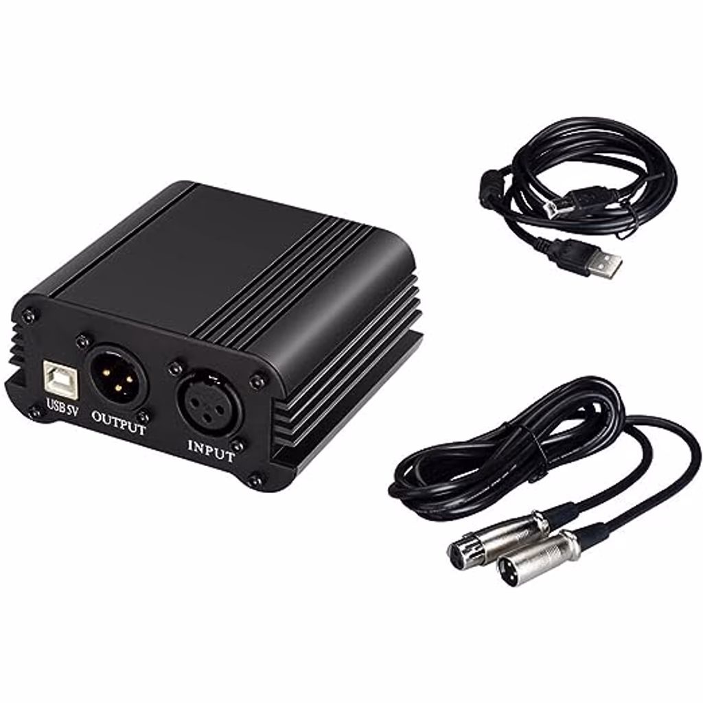 Fonte de Alimentação Phantom Power de 48V