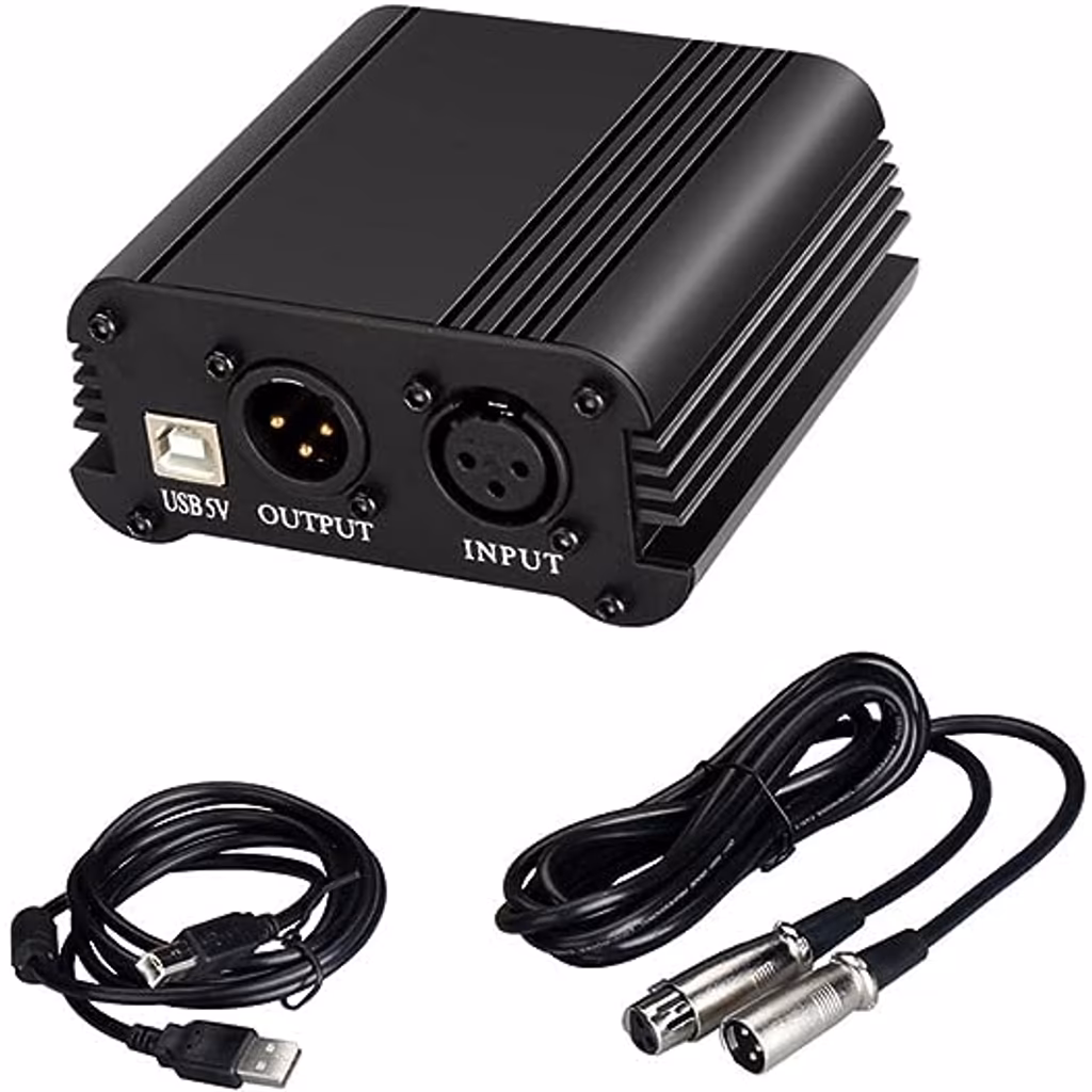 Fonte de Alimentação Phantom Power de 48V