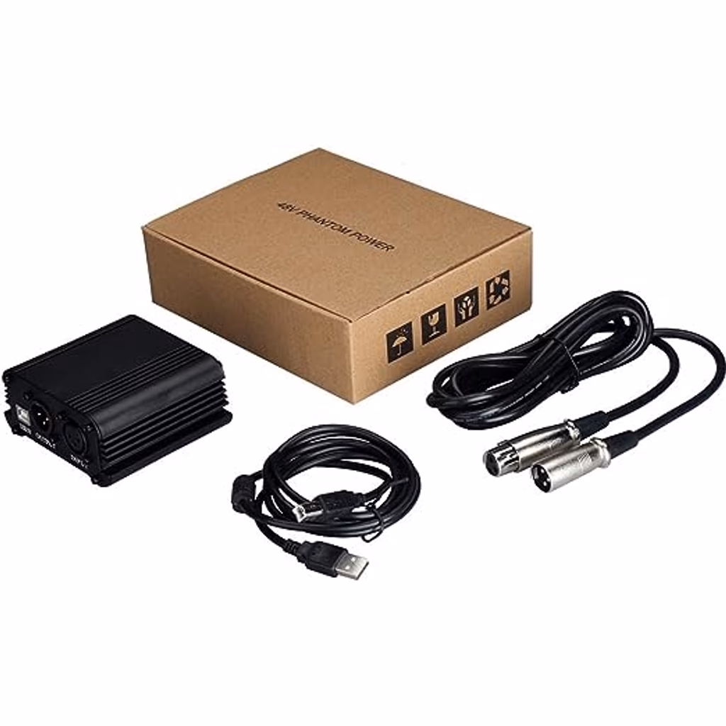 Fonte de Alimentação Phantom Power de 48V