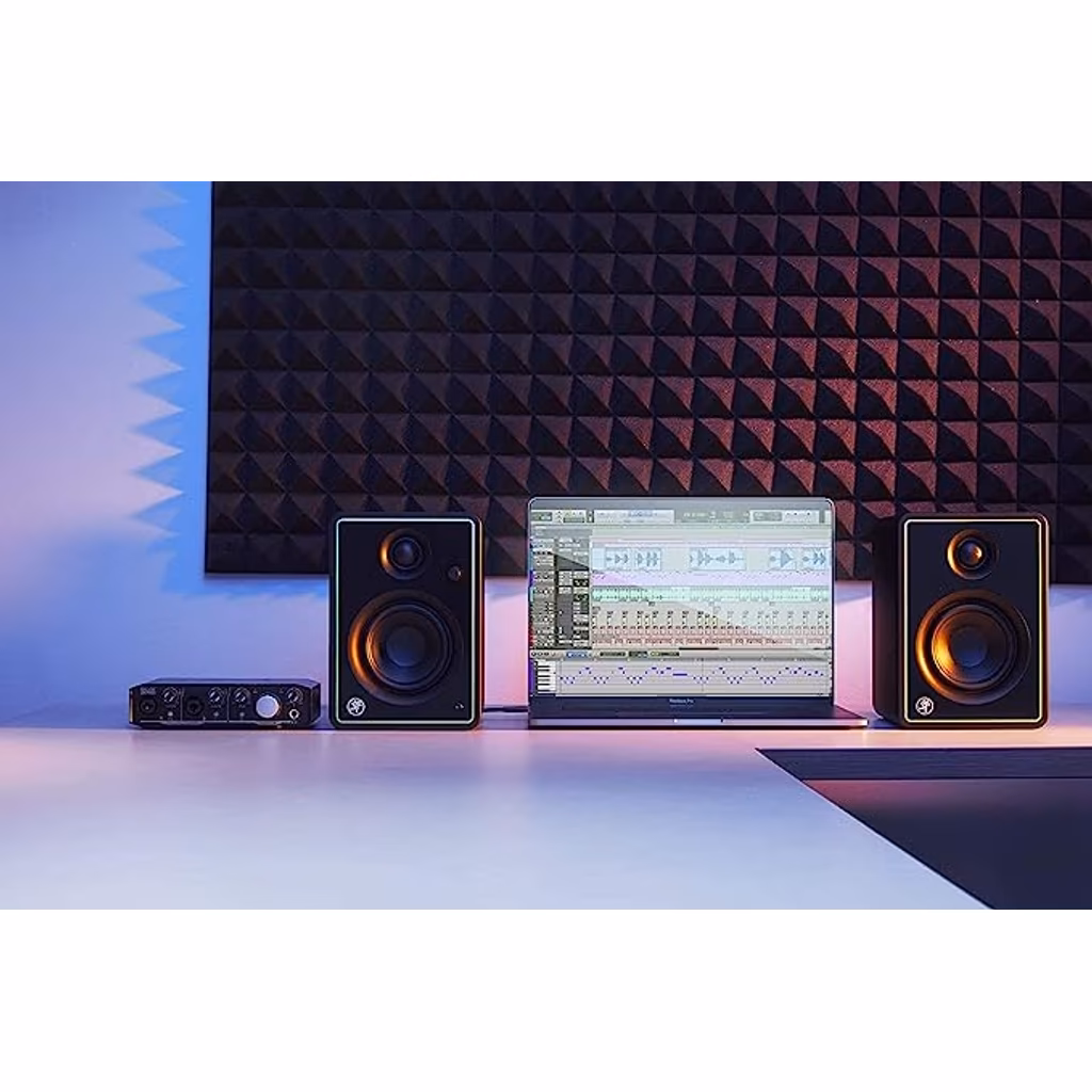Par de Monitores de Áudio MACKIE CR3-X de Rerefência