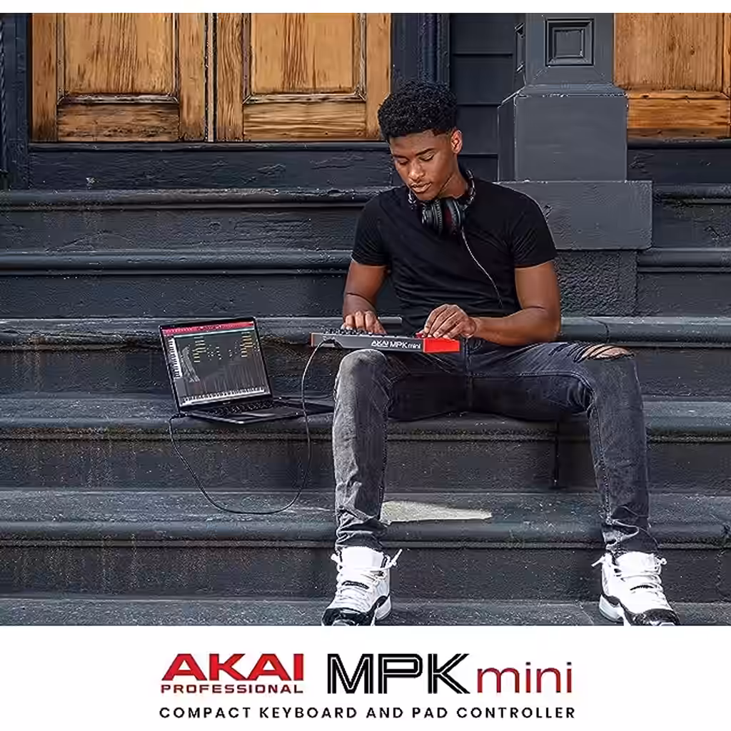 AKAI Professional MPK Mini MK3 Black 25 Teclas Midi
