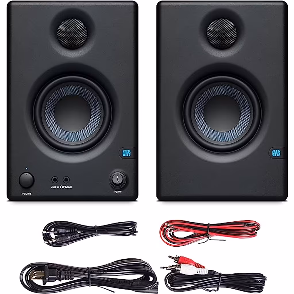 Par de Monitores PreSonus Eris E3.5-3.5 de Referência