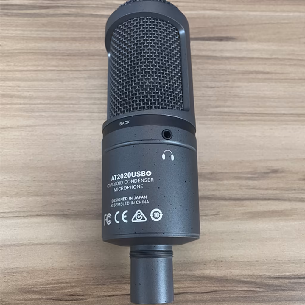 Microfone AT2020 USB Plus Condensador
