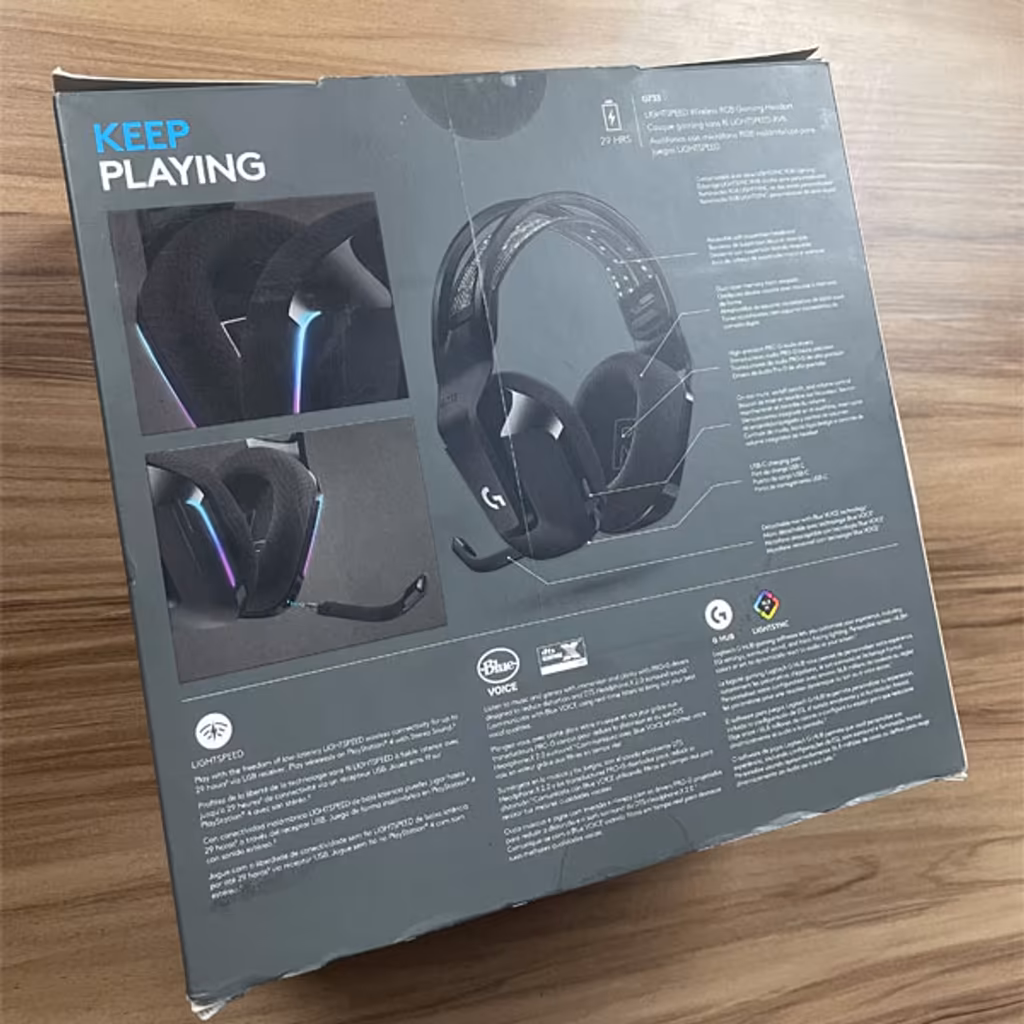 Headset Gamer wireless G733 Logitech