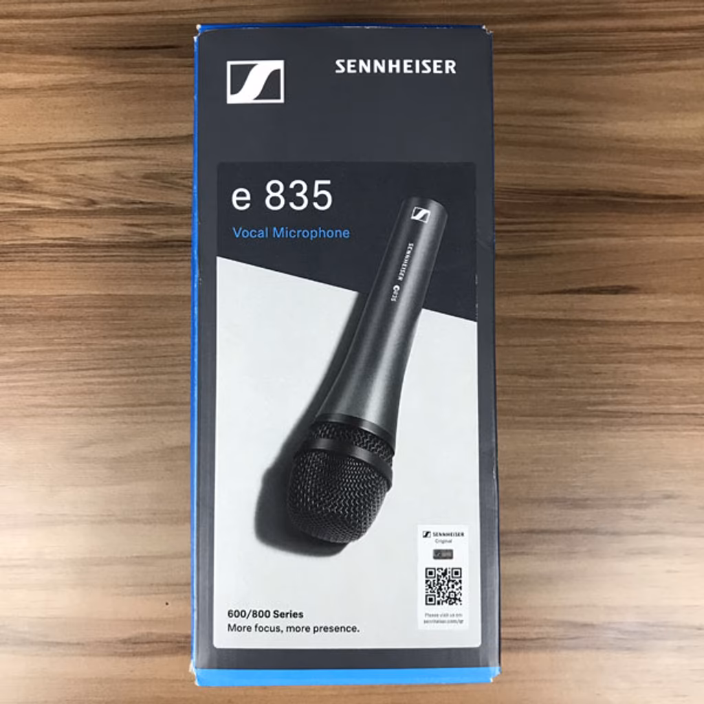 Microfone Dinâmico Sennheiser E835 Profissional