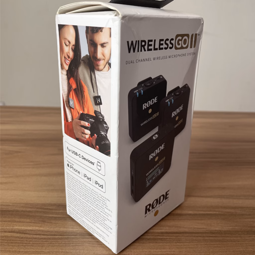 Wireless GO II Dual Chanel Rode Microphones