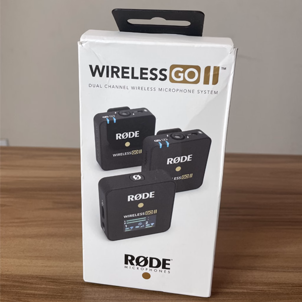 Wireless GO II Dual Chanel Rode Microphones