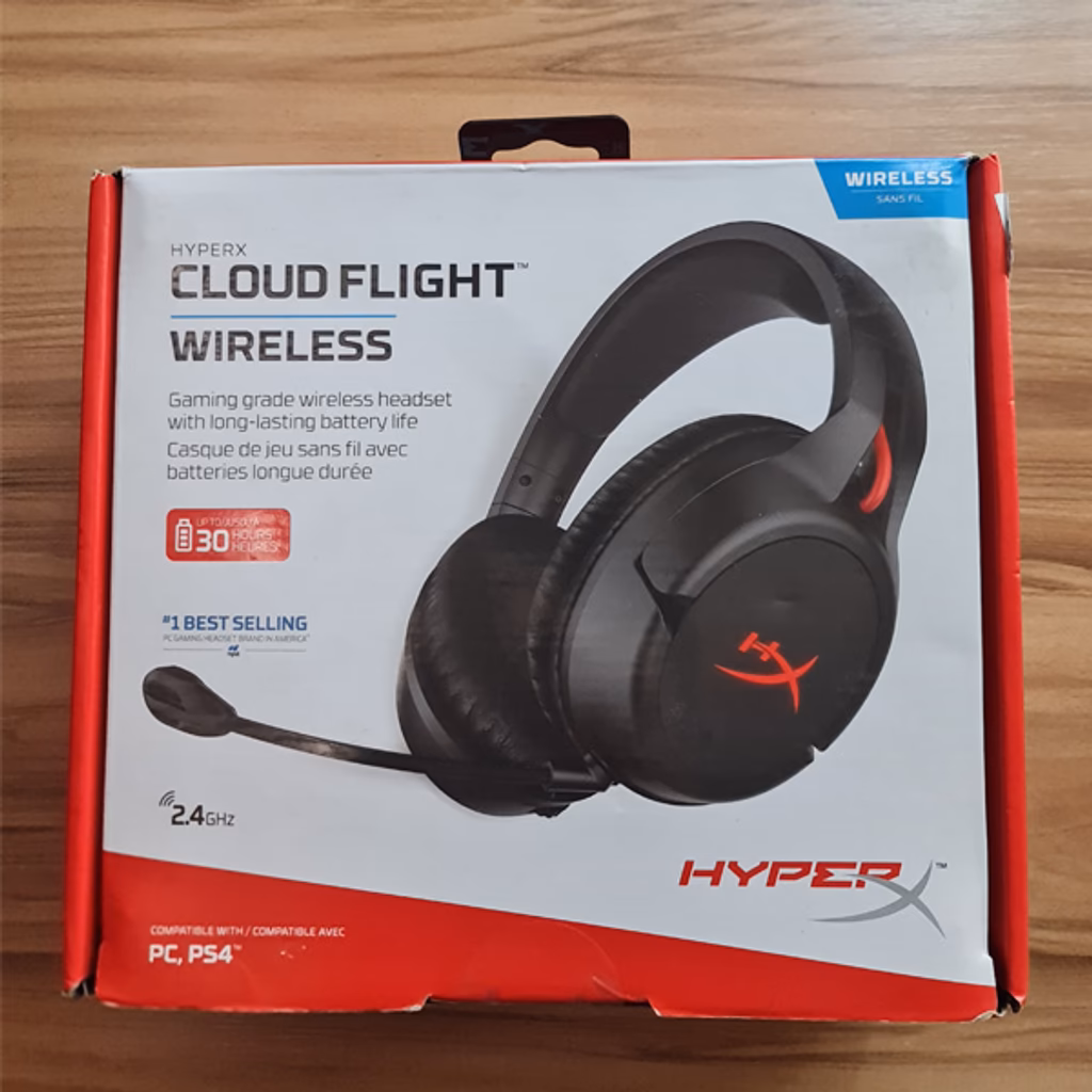 Headset Gamer Cloud Flight Wireless