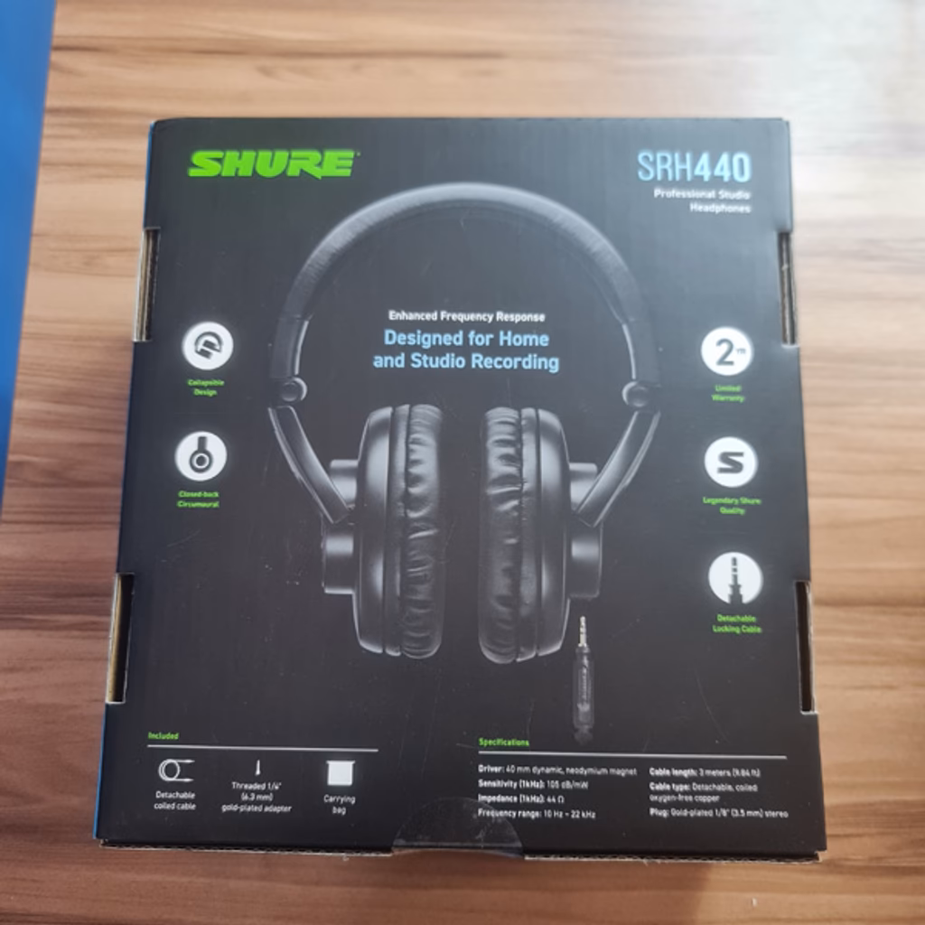 Headphone Profissional Shure SRH440